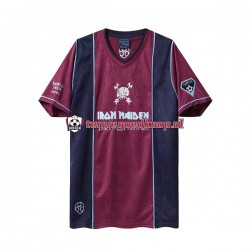 Uit Retro Tenue van West Ham United Iron Maiden Heren 2011 Korte Mouw