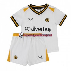 3de Tenue van Wolverhampton Wanderers Kind 2-13 jaar 2022-23 Korte Mouw