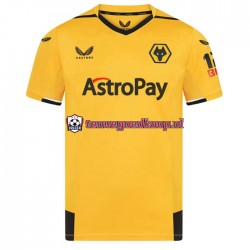 Thuis Tenue van Wolverhampton Wanderers Heren 2022-23 Korte Mouw