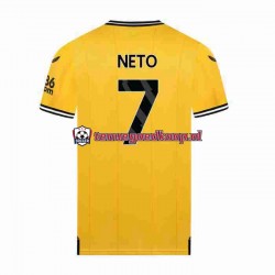 Thuis Tenue van Wolverhampton Wanderers NETO 7 Heren 2023-24 Korte Mouw