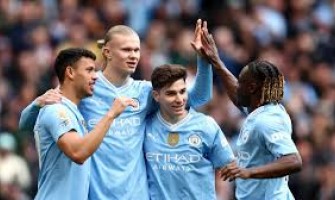 Manchester City versloeg Wolverhampton Wanderers op eigen veld met 5-1