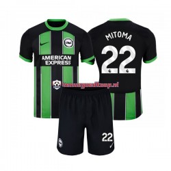 Uit Tenue van Brighton Hove Albion Mitoma 22 Kind 2-13 jaar 2023-24 Korte Mouw