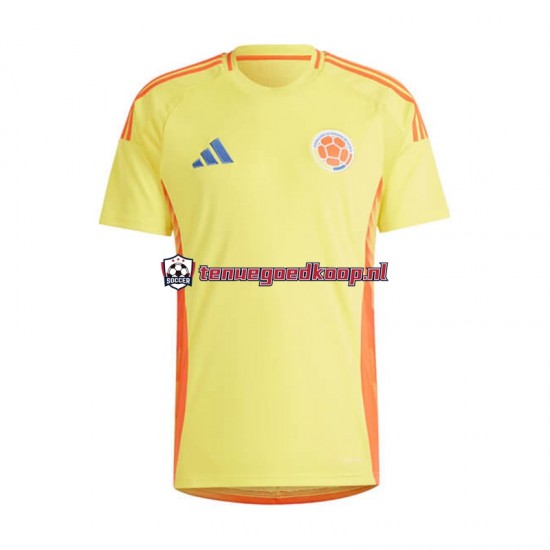 Thuis Tenue van Colombia Copa America Heren 2024 Korte Mouw