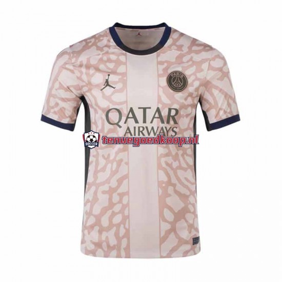 4de Tenue van Paris Saint-Germain Heren 2023-24 Korte Mouw