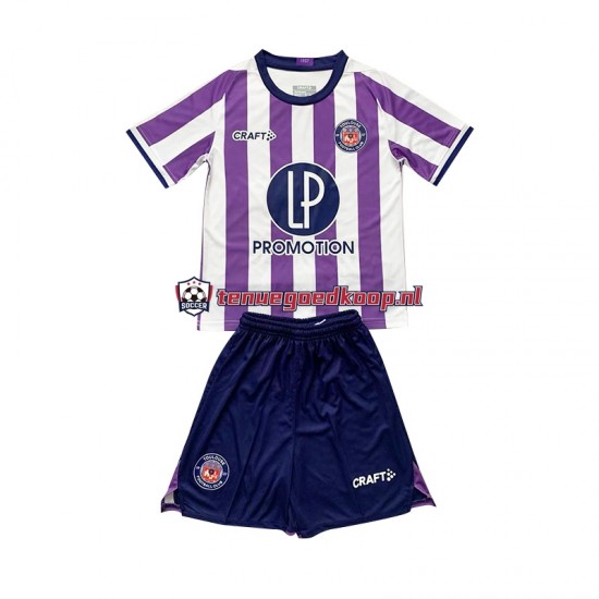 Thuis Tenue van Toulouse Kind 2-13 jaar 2023-24 Korte Mouw