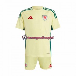 Uit Tenue van Wales Kind 2-13 jaar 2024 Korte Mouw