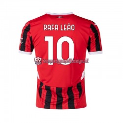 Thuis Tenue van AC Milan RAFA LEAO 10 Heren 2024-25 Korte Mouw