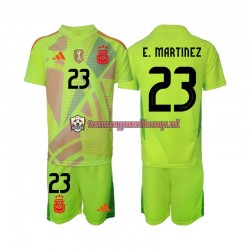 Uit Tenue van Argentinië Keepersshirt Emiliano Martinez 23 Kind 2-13 jaar 2024 Korte Mouw