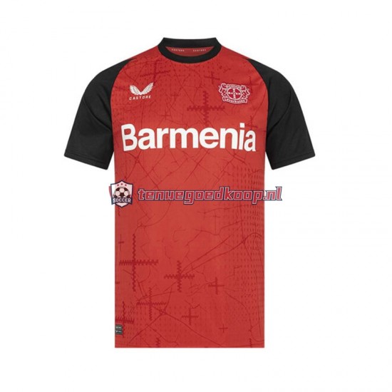 Thuis Tenue van Bayer 04 Leverkusen Heren 2024-25 Korte Mouw