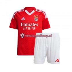 Thuis Tenue van Benfica Kind 2-13 jaar 2024-25 Korte Mouw Rood