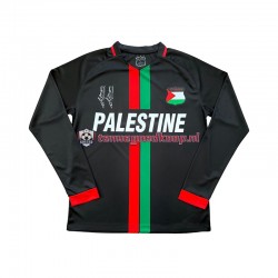 Thuis Tenue van Club Deportivo Palestino Center Stripre Heren 2024-25 Lange Mouw