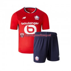 Thuis Tenue van LOSC Lille Kind 2-13 jaar 2024-25 Korte Mouw