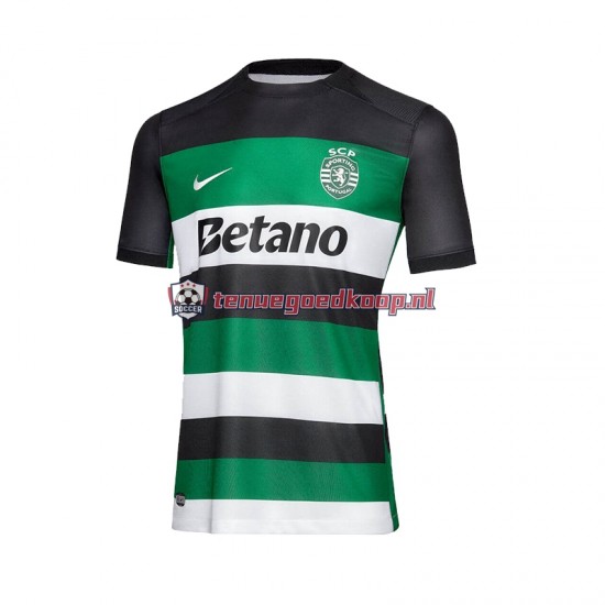 Thuis Tenue van Sporting CP Heren 2024-25 Korte Mouw