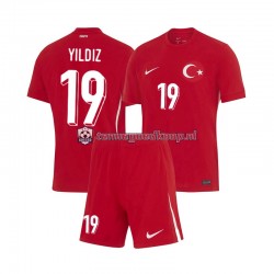 Uit Tenue van Turkije Kenan Yıldız 19 Kind 2-13 jaar EK 2024 Korte Mouw