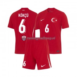 Uit Tenue van Turkije Orkun Kokcu 6 Kind 2-13 jaar EK 2024 Korte Mouw