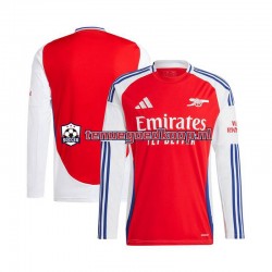 Thuis Tenue van Arsenal Heren 2024-25 Lange Mouw Rood