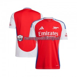 Thuis Tenue van Arsenal Heren 2024-25 Korte Mouw Rood