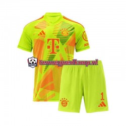 Thuis Tenue van FC Bayern München Keepersshirt Manuel Neuer 1 Kind 2-13 jaar 2024-25 Korte Mouw