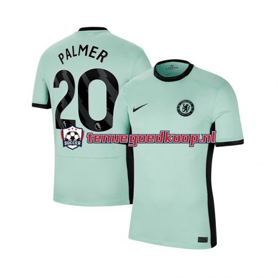 3de Tenue van Chelsea Cole Palmer 20 Heren 2023-24 Korte Mouw