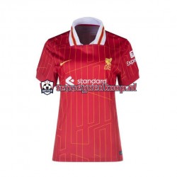 Thuis Tenue van Liverpool Dames 2024-25 Korte Mouw