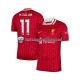 Thuis Tenue van Liverpool Mohamed Salah 11 Heren 2024-25 Korte Mouw Rood