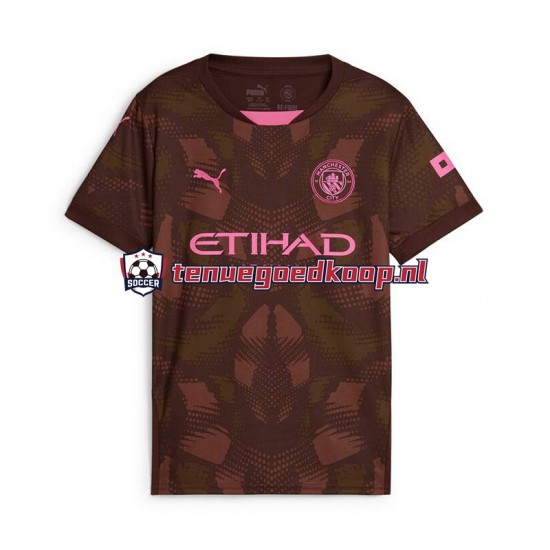 Thuis Tenue van Manchester City Keepersshirt Heren 2024-25 Korte Mouw