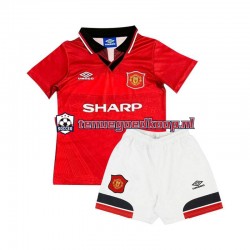 Thuis Retro Tenue van Manchester United Kind 2-13 jaar 1994 Korte Mouw