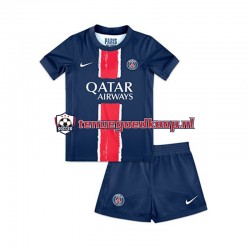 Thuis Tenue van Paris Saint-Germain Kind 2-13 jaar 2024-25 Korte Mouw