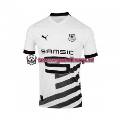 Uit Tenue van Stade Rennais Heren 2023-24 Korte Mouw Wit