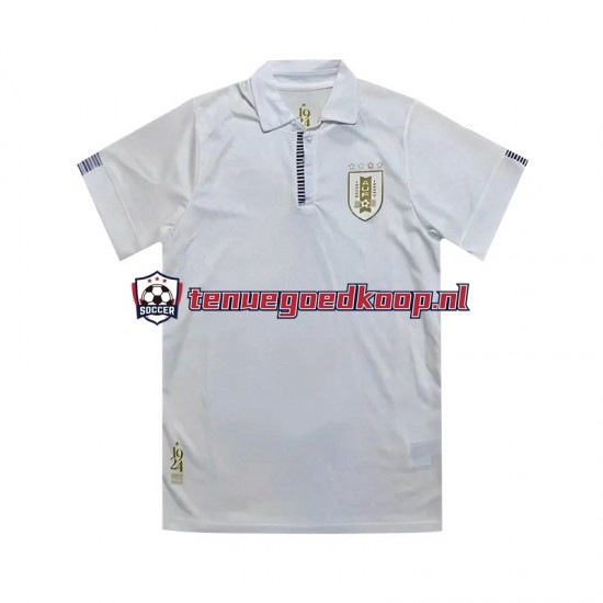 Uit Tenue van Uruguay 100th Anniversary Heren 2024 Korte Mouw