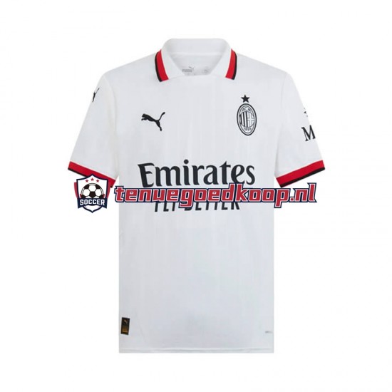 Uit Tenue van AC Milan Heren 2024-25 Korte Mouw