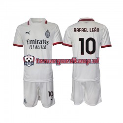 Uit Tenue van AC Milan Rafael Leao 10 Kind 2-13 jaar 2024-25 Korte Mouw