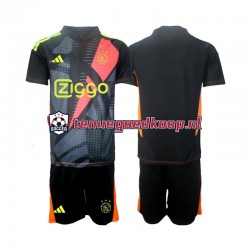 Thuis Tenue van AFC Ajax Keepersshirt Kind 2-13 jaar 2024-25 Korte Mouw