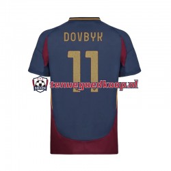 3de Tenue van AS Roma Artem Dovbyk 11 Heren 2024-25 Korte Mouw