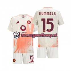 Uit Tenue van AS Roma Mats Hummels 15 Kind 2-13 jaar 2024-25 Korte Mouw