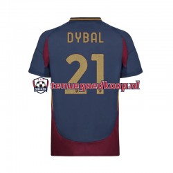 3de Tenue van AS Roma Paulo Dybala 21 Heren 2024-25 Korte Mouw