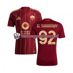 Thuis Tenue van AS Roma Stephan El Shaarawy 92 Heren 2024-25 Korte Mouw