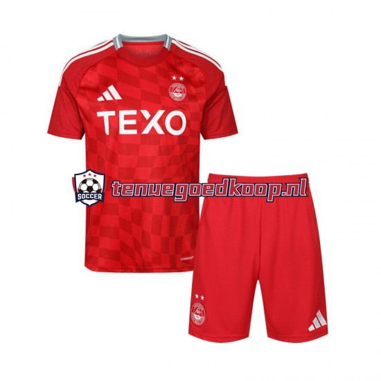 Thuis Tenue van Aberdeen Kind 2-13 jaar 2024-25 Korte Mouw