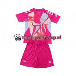 Uit Tenue van Arsenal Keepersshirt Kind 2-13 jaar 2024-25 Korte Mouw