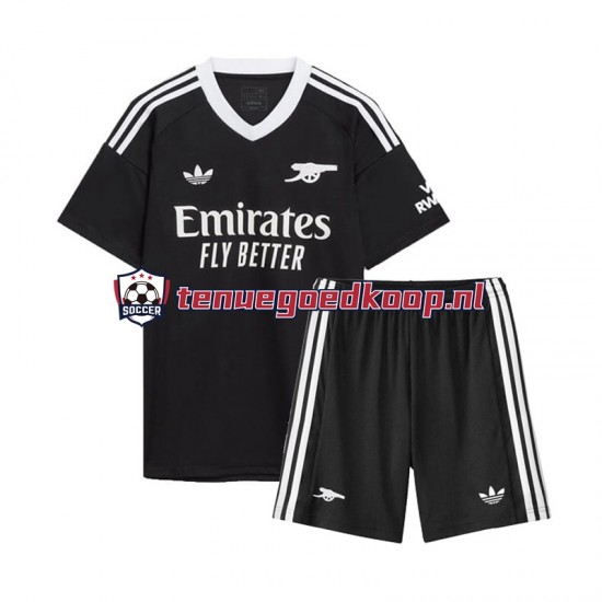 4de Tenue van Arsenal Keepersshirt Kind 2-13 jaar 2024-25 Korte Mouw