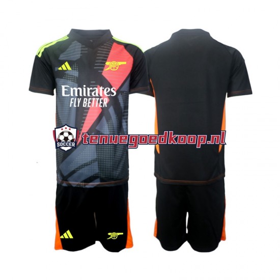 3de Tenue van Arsenal Keepersshirt Kind 2-13 jaar 2024-25 Korte Mouw