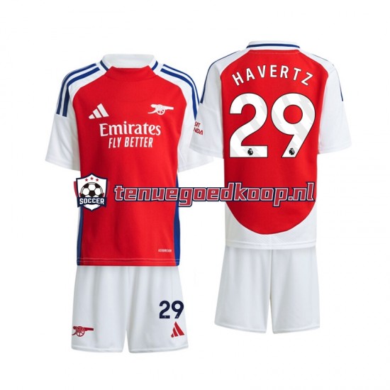 Thuis Tenue van Arsenal Havertz 29 Kind 2-13 jaar 2024-25 Korte Mouw