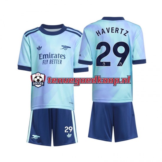 3de Tenue van Arsenal Havertz 29 Kind 2-13 jaar 2024-25 Korte Mouw