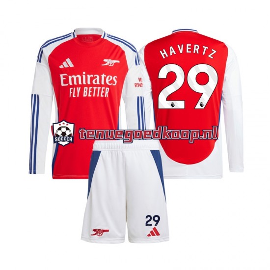 Thuis Tenue van Arsenal Kai Havertz 29 Kind 2-13 jaar 2024-25 Lange Mouw