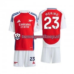 Thuis Tenue van Arsenal Merino 23 Kind 2-13 jaar 2024-25 Korte Mouw