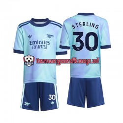 3de Tenue van Arsenal Sterling 30 Kind 2-13 jaar 2024-25 Korte Mouw