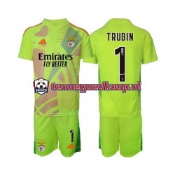 Thuis Tenue van Benfica Keepersshirt Anatolij Trubin 1 Kind 2-13 jaar 2024-25 Korte Mouw