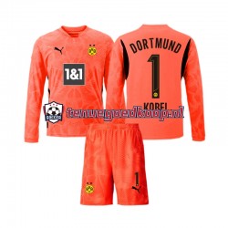 3de Tenue van Borussia Dortmund Keepersshirt Gregor Kobel 1 Kind 2-13 jaar 2024-25 Lange Mouw