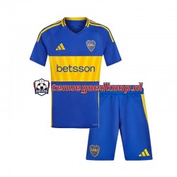 Thuis Tenue van CA Boca Juniors Kind 2-13 jaar 2024-25 Korte Mouw