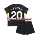 3de Tenue van Chelsea Cole Palmer 20 Kind 2-13 jaar 2024-25 Korte Mouw